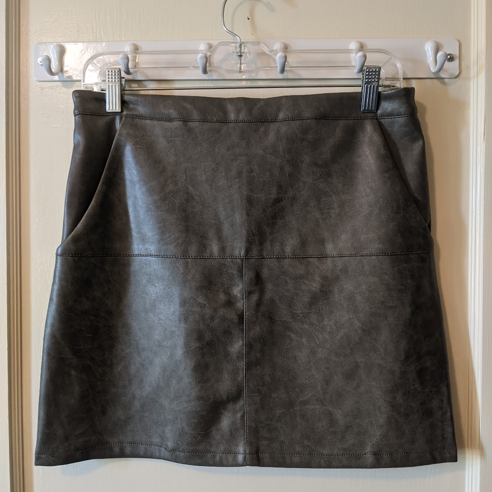 NWT Leather Skirt